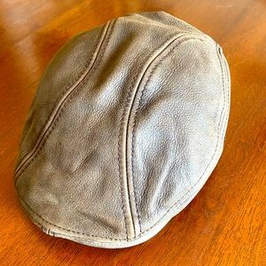 Stetson Leather Ivy Cap brown small/medium